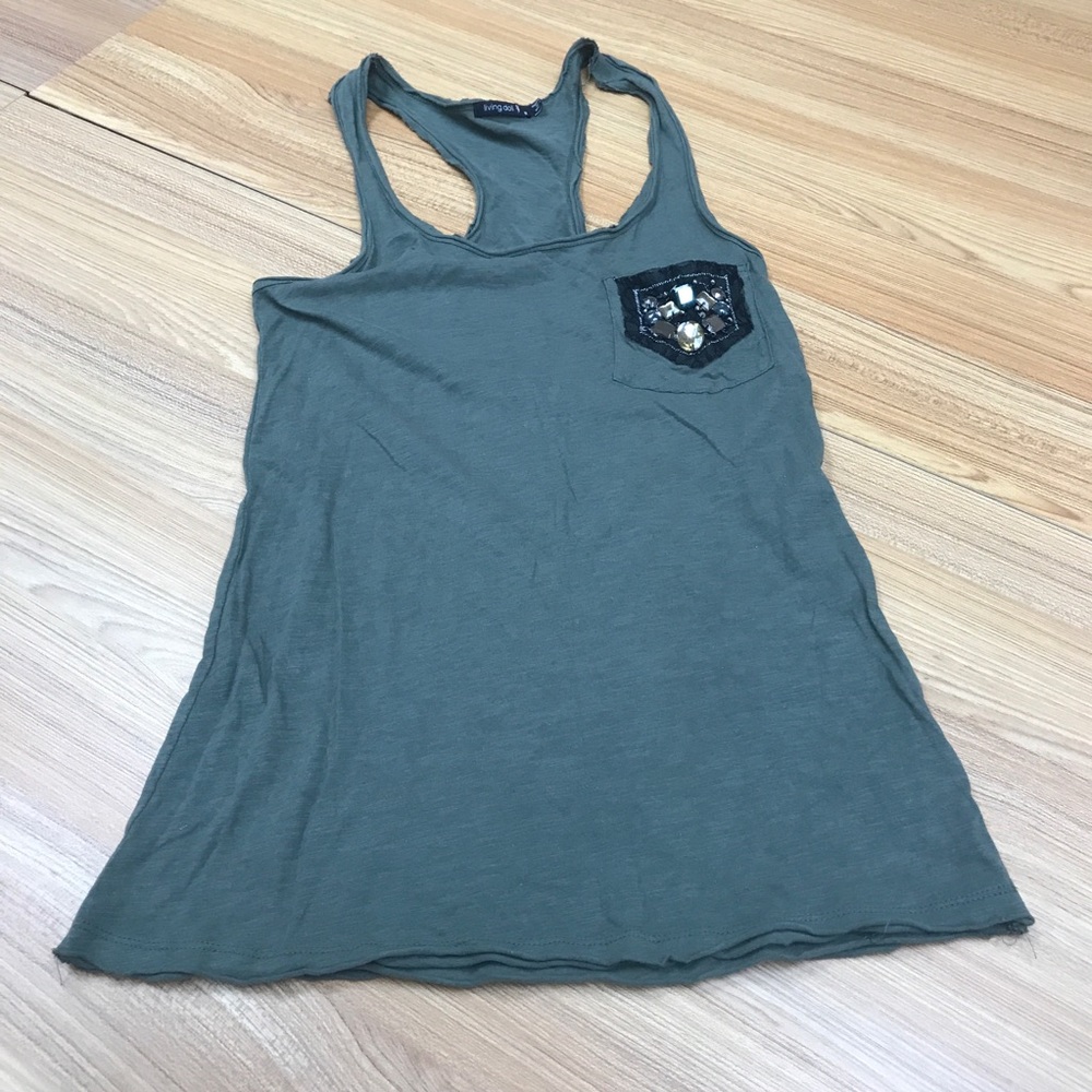 Living Doll | Embellished Tank Top